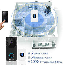 Carica l'immagine nel visualizzatore di Gallery, YINXN Telecamera di sicurezza per esterni, 1080p, impermeabile, 2 MP, Smart...