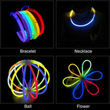 Carica l'immagine nel visualizzatore di Gallery, Yodeace Braccialetti Luminosi Fluorescenti Starlight 100 Pezzi Barre... - Ilgrandebazar
