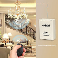 Carica l'immagine nel visualizzatore di Gallery, eMylo DC 24 V 2 canali 433 Mhz telecomando RF modulo relè senza fili...
