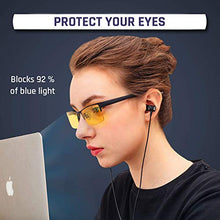 Carica l'immagine nel visualizzatore di Gallery, KLIM™ Optics - Occhiali Anti Luce Blu + Alta Protezione + Blocca Il Giallo - Ilgrandebazar