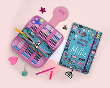 Carica l'immagine nel visualizzatore di Gallery, Fringoo - Astuccio in silicone con 2 scomparti Aim High Dream Big