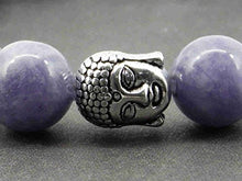 Carica l'immagine nel visualizzatore di Gallery, Zen braccialetto etnico Thurcolas con perle di quarzo blu e perline Buddha... - Ilgrandebazar