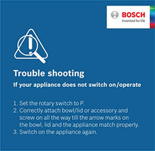 Carica l'immagine nel visualizzatore di Gallery, Bosch MCM3501M MultiTalent 3-Robot da Cucina Compatto, 800 W, Plastica,...