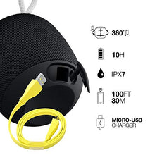 Carica l'immagine nel visualizzatore di Gallery, Ultimate Ears Wonderboom Altoparlante Bluetooth Portatile, Impermeabile, Nero - Ilgrandebazar