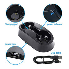 Carica l'immagine nel visualizzatore di Gallery, YOUSHARES dual dock di ricarica per il regolatore playstation mossa,...