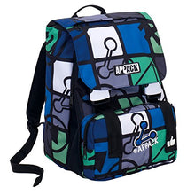 Carica l'immagine nel visualizzatore di Gallery, Zaino Scuola Estensibile Appack , ICON SET , Blu , 28 Lt , elementari e