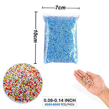 Carica l'immagine nel visualizzatore di Gallery, SWZY 8Pack Slime Bead, Micro polistirolo Perline Piccole Bianco - Ilgrandebazar