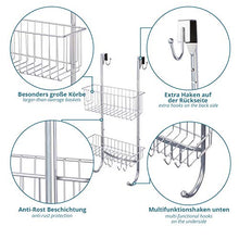 Carica l'immagine nel visualizzatore di Gallery, Mensola Doccia da Appendere Chromo – 2X scaffali – 59,3 x 22,6 x 11 cm