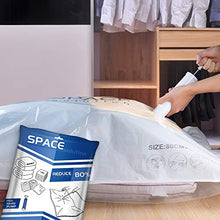 Carica l'immagine nel visualizzatore di Gallery, Space solution Sacchetti Sottovuoto Vestiti, Salvaspazio 6 Pezzi - Ilgrandebazar