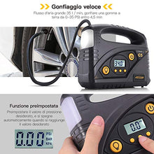 Carica l'immagine nel visualizzatore di Gallery, AUTLEAD C5 Compressore Portatile per Auto, 12V 40L/M, Mini Pompa Elettrica... - Ilgrandebazar
