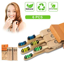 Carica l'immagine nel visualizzatore di Gallery, Spazzolino bamboo denti Bamboo toothbrushes 100% - Ilgrandebazar