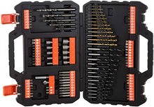 Carica l'immagine nel visualizzatore di Gallery, BLACK+DECKER A7200-XJ Titanium Set per Forare ed Avvitare, 109 Pezzi - Ilgrandebazar