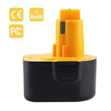 Carica l'immagine nel visualizzatore di Gallery, DE9071 3000mAh Ni-MH Sostitutiva per Dewalt 12V Batteria DC9071 DE9074 - Ilgrandebazar