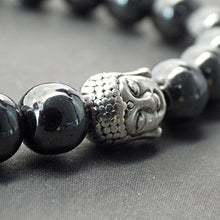 Carica l'immagine nel visualizzatore di Gallery, Zen braccialetto etnico Thurcolas con perle ematite e perline Buddha... - Ilgrandebazar
