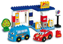 Carica l'immagine nel visualizzatore di Gallery, COSTRUZIONE Unico Cars For Kids-Stazione di Servizio 43pz 8565 - Ilgrandebazar