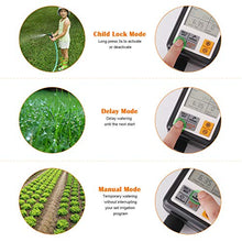 Carica l'immagine nel visualizzatore di Gallery, johgee Computer per irrigazione da Giardino, Timer Automatico, Arancione Nero