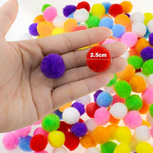 Carica l'immagine nel visualizzatore di Gallery, Gifort 250 Pezzi Pom Poms Colorati, Pompon per Forniture Hobby... - Ilgrandebazar