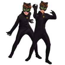 Carica l'immagine nel visualizzatore di Gallery, URAQT Costume Cat Noir, Ladybug Noir Classic per M, M 4-6 Anni - Ilgrandebazar