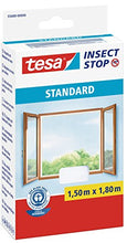 Carica l'immagine nel visualizzatore di Gallery, Tesa 55680 Zanzariera per Finestra Standard, Bianco, 1.5 x 1.8 m