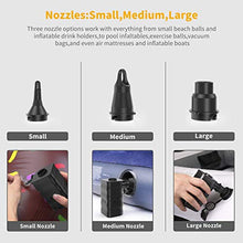 Carica l'immagine nel visualizzatore di Gallery, morpilot Pompa d'Aria Elettrica Senza Fili,12V DC/USB Ricarica,...