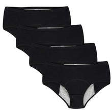 Carica l'immagine nel visualizzatore di Gallery, Nightaste Mutandine Periodo Mestruale Cotone Ragazze Micro Mesh Donna...