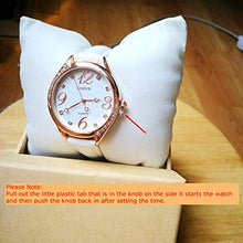 Carica l'immagine nel visualizzatore di Gallery, Comtex Orologio analogico da polso donna,cinturino in pelle,impermeabile... - Ilgrandebazar