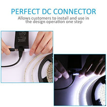Carica l'immagine nel visualizzatore di Gallery, Striscia led bianco freddo 300 leds IP65 impermeabile strisce 5 6000k+12v