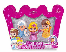 Carica l'immagine nel visualizzatore di Gallery, Pinypon Pack Principesse, 3 Pezzi, 700014094
