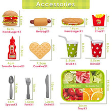 Carica l'immagine nel visualizzatore di Gallery, Buyger Vassoio Hamburger e Hotdog Cucina Cibo Giocattoli per Bambini