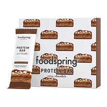 Carica l'immagine nel visualizzatore di Gallery, foodspring Barretta Proteica Extra Cioccolato, Doppio Cioccolato e Anacardi,...