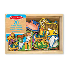 Carica l'immagine nel visualizzatore di Gallery, Melissa &amp; Doug- 20 Animali di Legno Magnetizzati Giocattolo, Multicolore - Ilgrandebazar