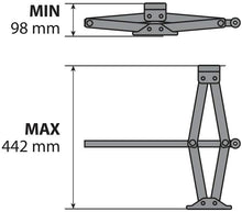Carica l'immagine nel visualizzatore di Gallery, Lampa 71501 Cric a pantografo - 2.000 kg