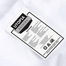 Carica l'immagine nel visualizzatore di Gallery, Utopia Bedding - Set Lenzuola Letto - Spazzolata Microfibra - King, Bianco - Ilgrandebazar