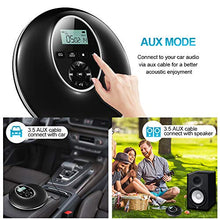 Carica l'immagine nel visualizzatore di Gallery, Lettore CD Portatile Gueray Walkman con cuffie Audio Digitale Lossless Nero