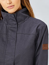Carica l'immagine nel visualizzatore di Gallery, Marchio Amazon - Hikaro Giacca in Cotone Donna M, Grigio (Charcoal) - Ilgrandebazar