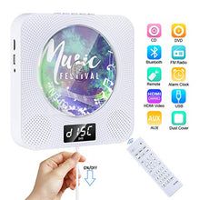 Carica l'immagine nel visualizzatore di Gallery, Lettore CD/DVD Portatile Bluetooth Gueray CD DVD Montabile a Parete... - Ilgrandebazar