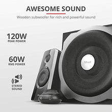 Carica l'immagine nel visualizzatore di Gallery, Trust Tytan Set Altoparlanti 2.1 con Subwoofer, Risparmio Energia, Standard,...