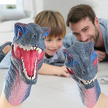 Carica l'immagine nel visualizzatore di Gallery, Lebze Burattino di Mano Velociraptor Dinosauro Action Figure - Ilgrandebazar