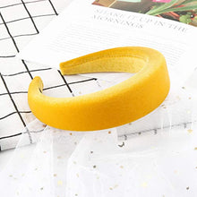 Carica l'immagine nel visualizzatore di Gallery, Fasce Per Capelli Rigidi, In Spugna Di Velluto Makone DT025 - Ilgrandebazar