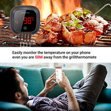 Carica l'immagine nel visualizzatore di Gallery, Inkbird IBT-4XS Bluetooth Termometro Cucina Digitale + 4 sensore