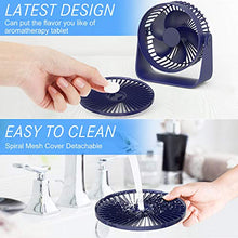 Carica l'immagine nel visualizzatore di Gallery, TedGem Ventilatore USB, da Tavolo Portatile...