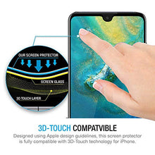 Carica l'immagine nel visualizzatore di Gallery, Ferilinso Vetro Temperato per Huawei Mate 20,[2pack] [Copertura Nero-2 pcs
