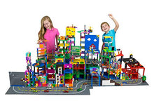Carica l'immagine nel visualizzatore di Gallery, Strictly Briks Set per Costruzione Torre - Include 6 basi Blu/Verde/Grigio