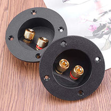 Carica l'immagine nel visualizzatore di Gallery, Foxnovo 2PCS DIY Home auto stereo altoparlanti a vie box terminal binding...
