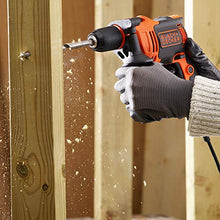 Carica l'immagine nel visualizzatore di Gallery, BLACK+DECKER BEH710K-QS Trapano a Percussione a Filo Compact, 4 Extra 710W