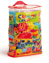 Carica l'immagine nel visualizzatore di Gallery, Clementoni 14880 - Clemmy Plus Mattoncini, Sacca 60 Pezzi - Ilgrandebazar