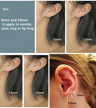 Carica l'immagine nel visualizzatore di Gallery, Mannli - Set di 5 paia orecchini a cerchio in argento Sterling 925 Argento - Ilgrandebazar