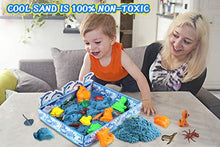 Carica l'immagine nel visualizzatore di Gallery, Xddias Sabbia Modellabile Playset - 3D Magic Sand Kit 500g, Animal Super...