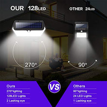 Carica l'immagine nel visualizzatore di Gallery, Lampade Solari a da Led Esterno,【Impermeabile Versione durevole】 Trswyop...