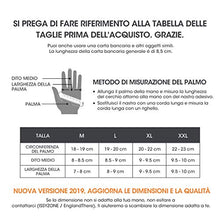 Carica l'immagine nel visualizzatore di Gallery, Guanti Moto Invernali, da Impermeabili Touch Screen per XL, Nero - Ilgrandebazar